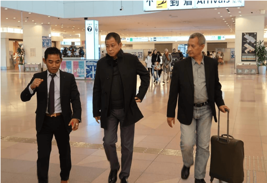 Mahmudi Fukumoto dalam perjalanan bisnis di Jepang